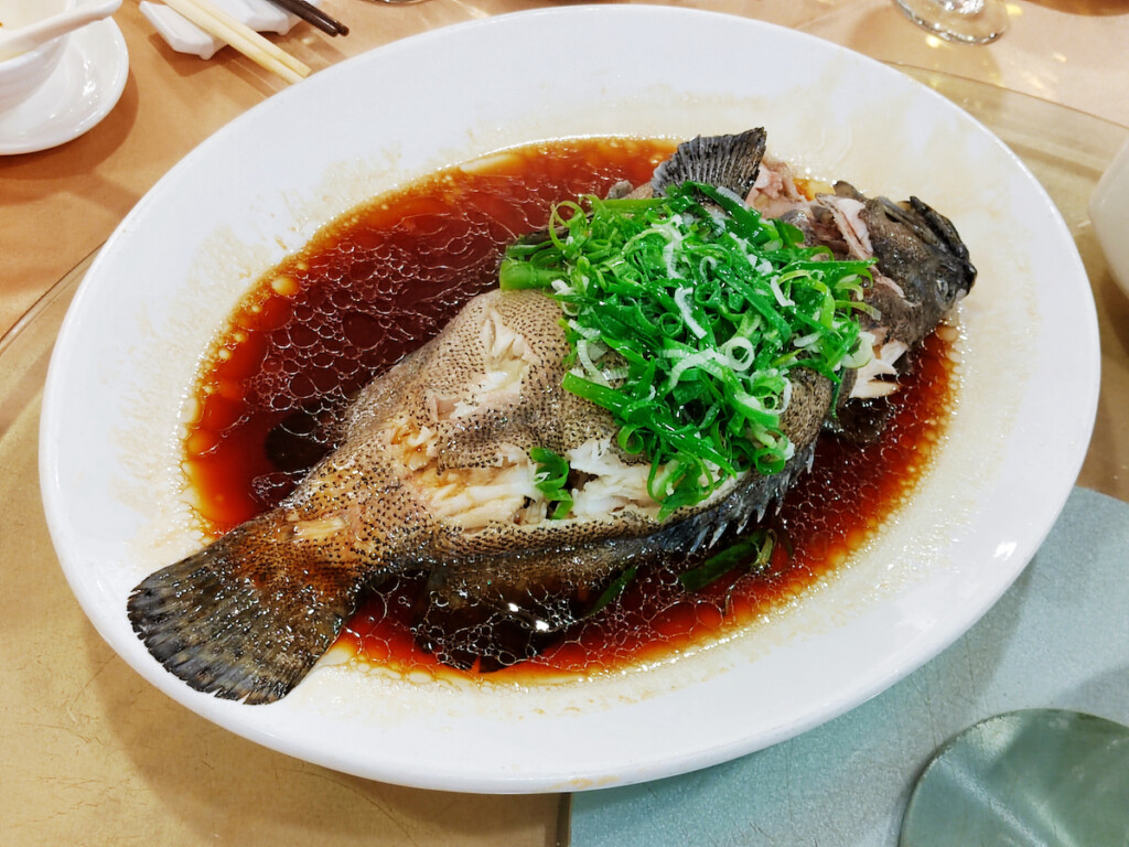 Steamed Grouper