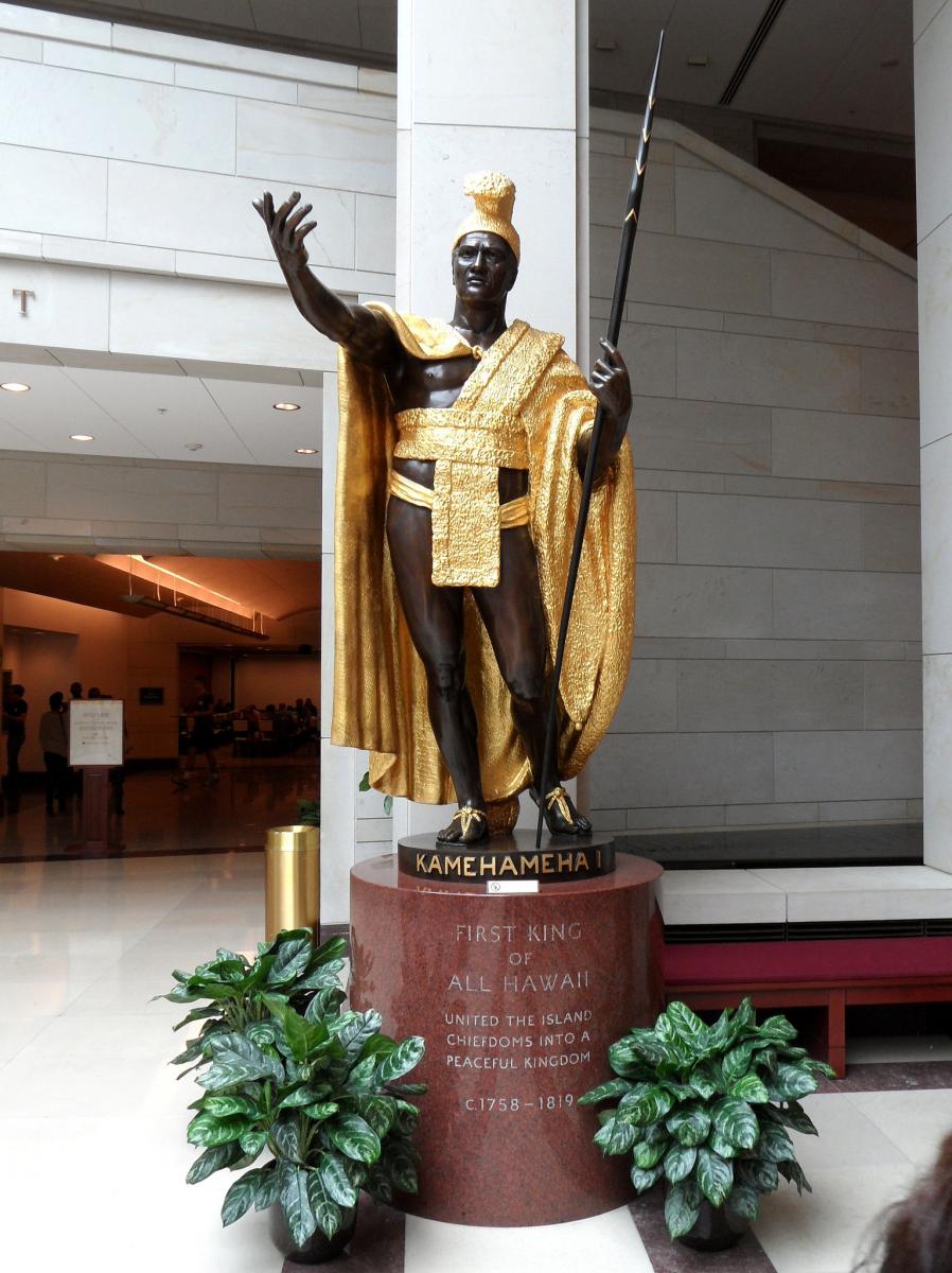 kamehameha statue washington d.c.