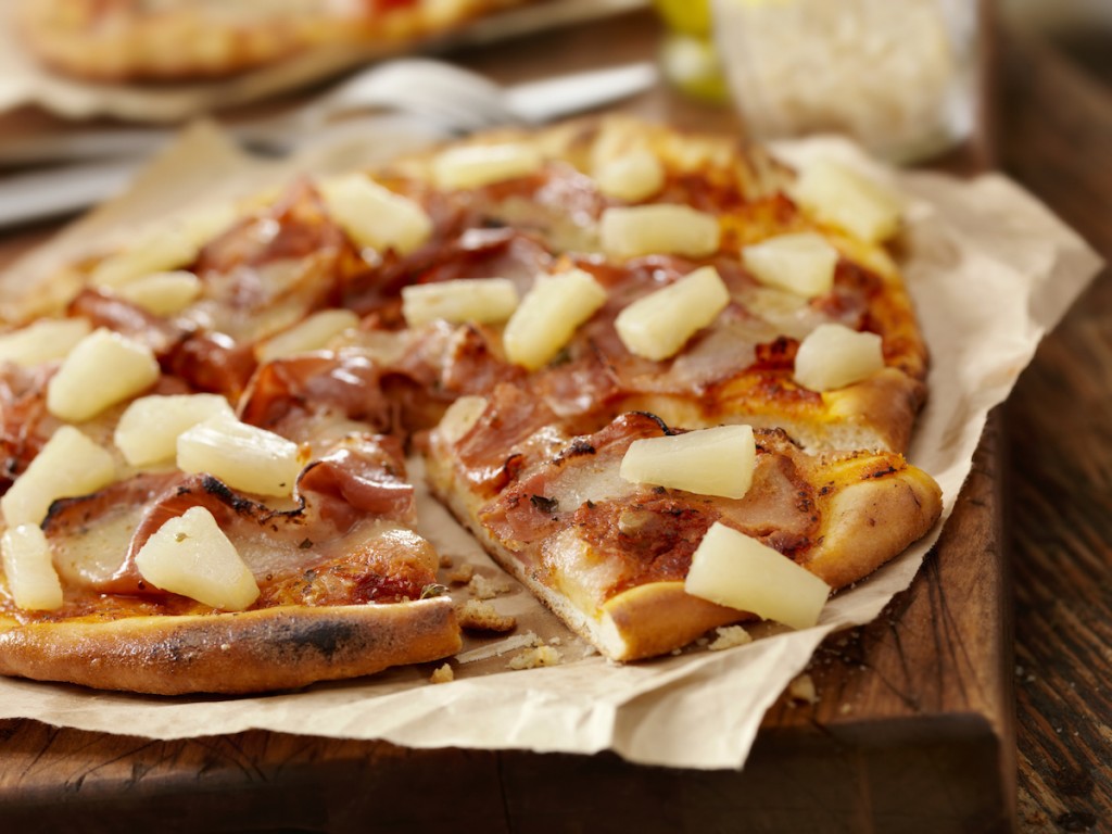 Hawaiian Pineapple Pizza
