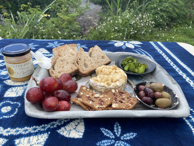 Honey Macadamia Baked Brie
