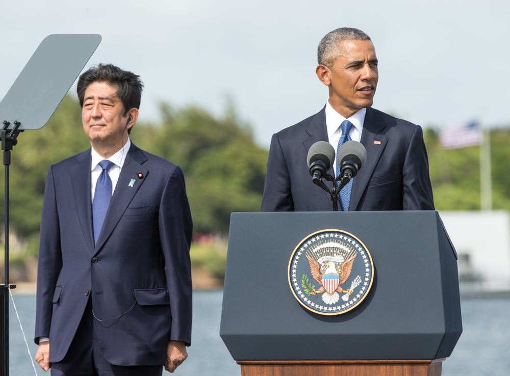 obama abe hawaii