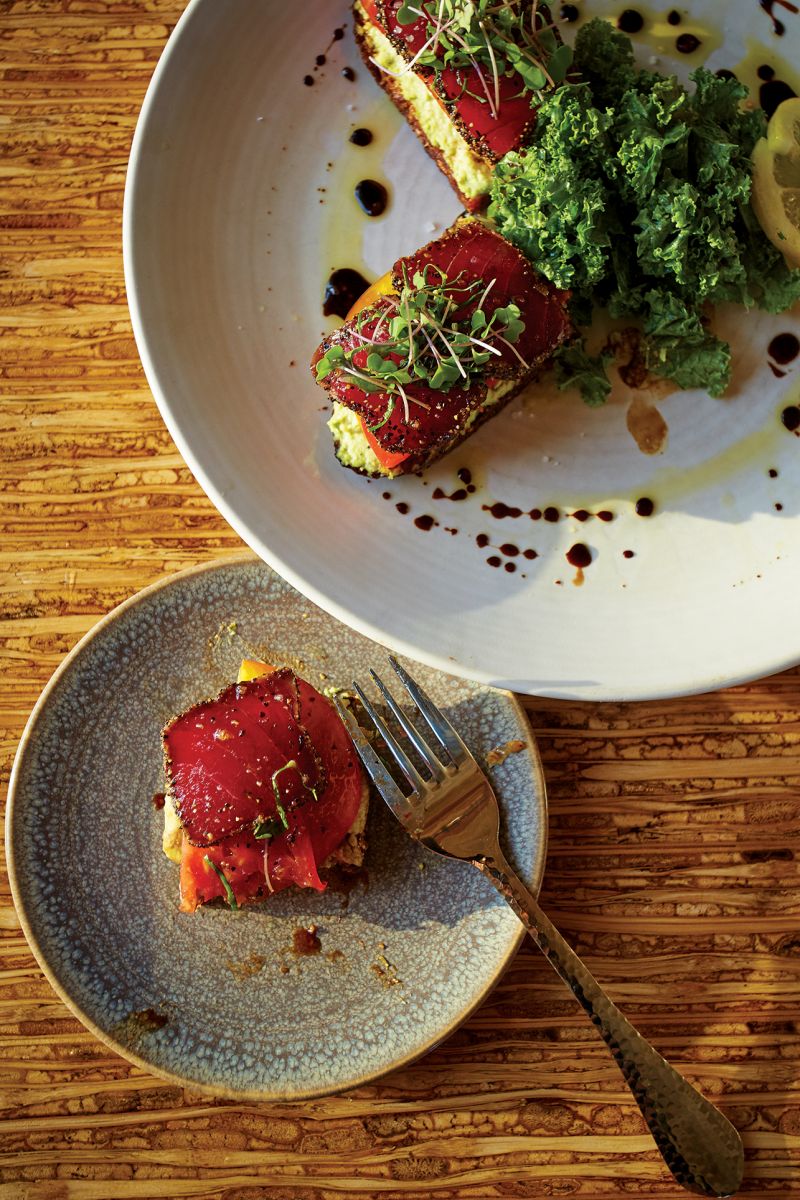 ahi bruschetta