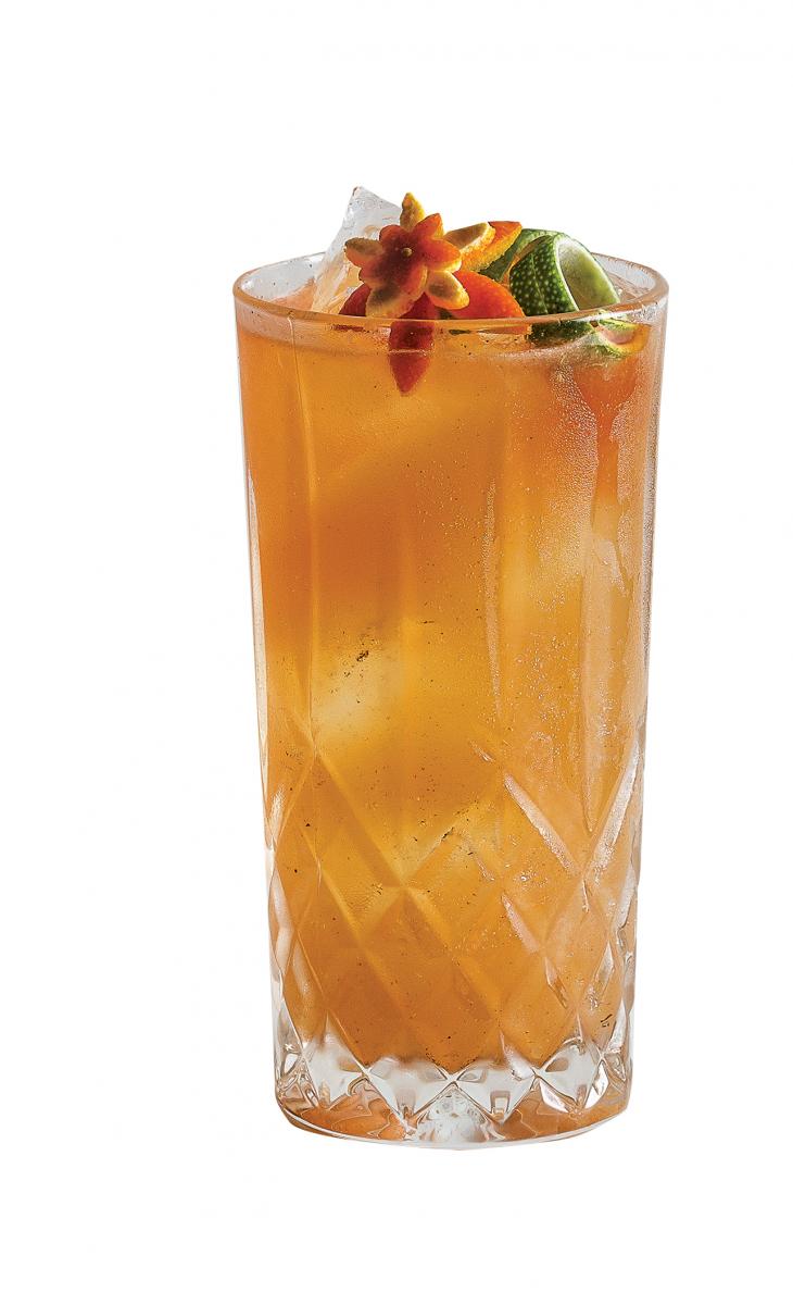 mai tai bar leather apron