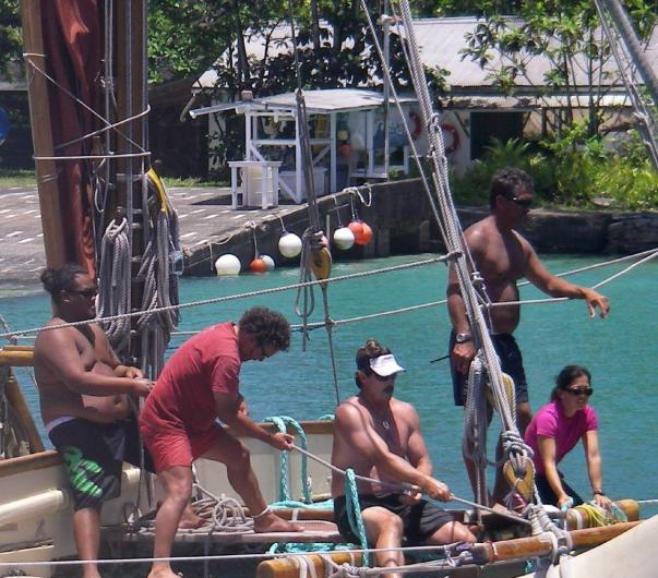 Hokulea arrival