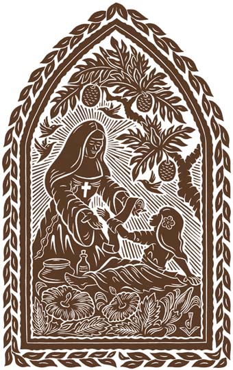 Saint_Damien_Hawaii_art_aloha_shirts