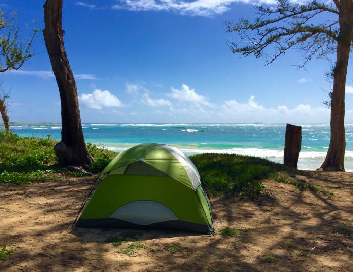 Our tent