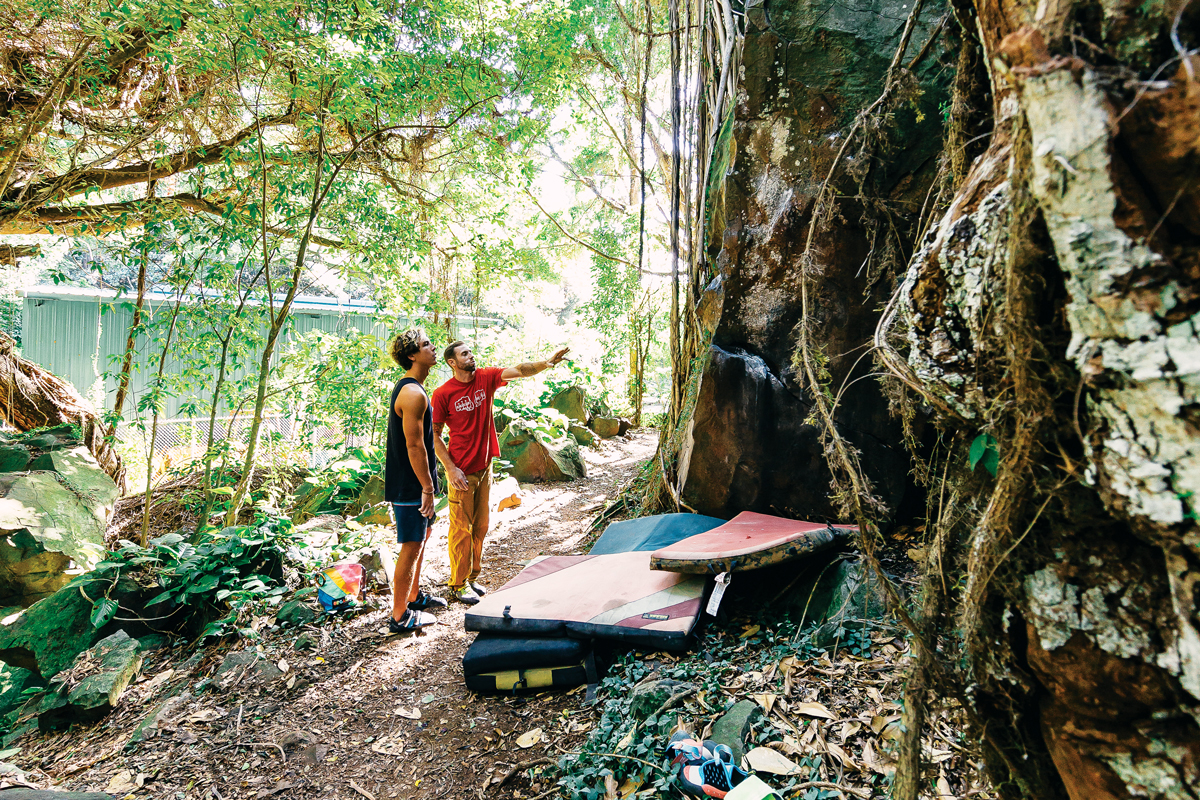 bouldering