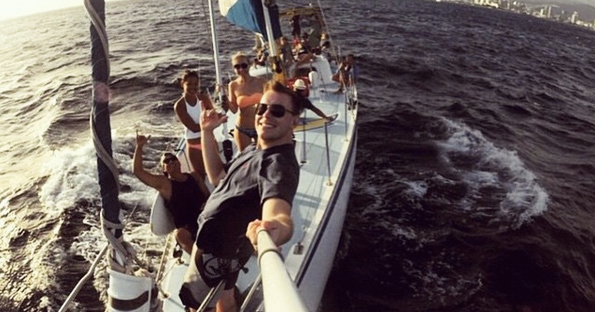 hawaii selfie stick
