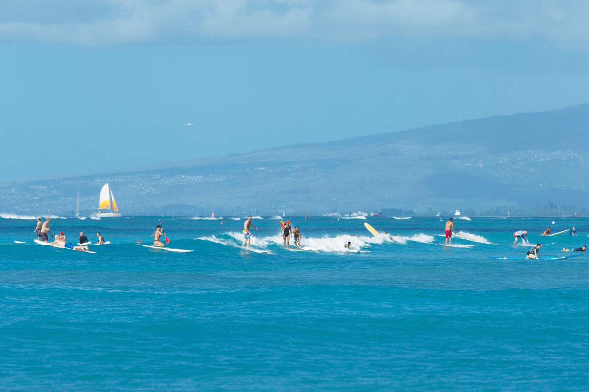 surfing