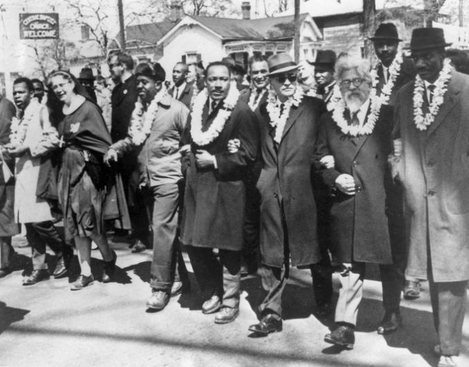 MLK Selma march Hawaii leis