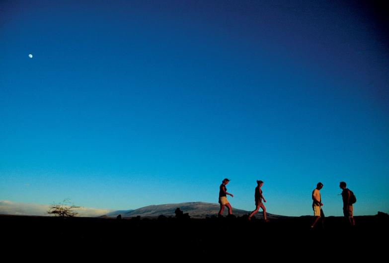 hikingatsunset