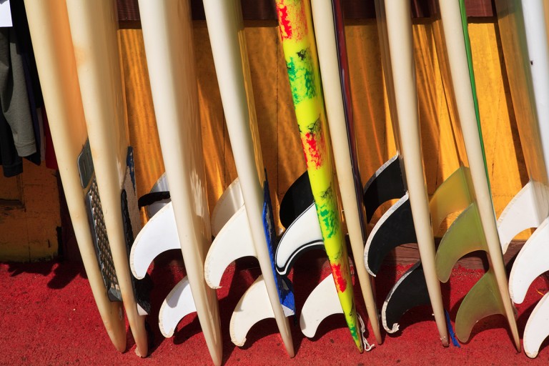 surfboards