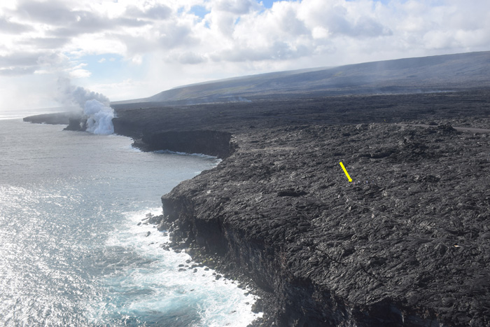 lava flow viewing area
