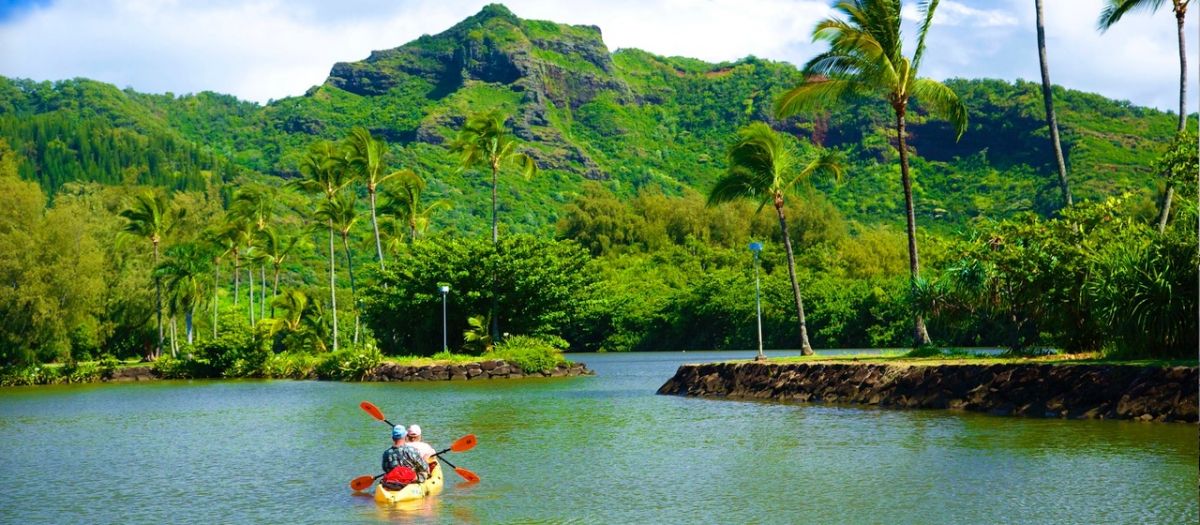 kayaking