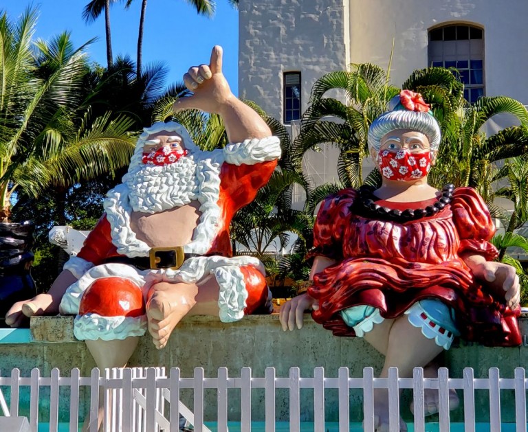 Shaka Santa Tutu Mele Masked Dec 1 C