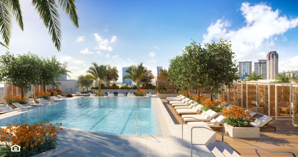‘A‘ali‘i Level 8 Pool Deck