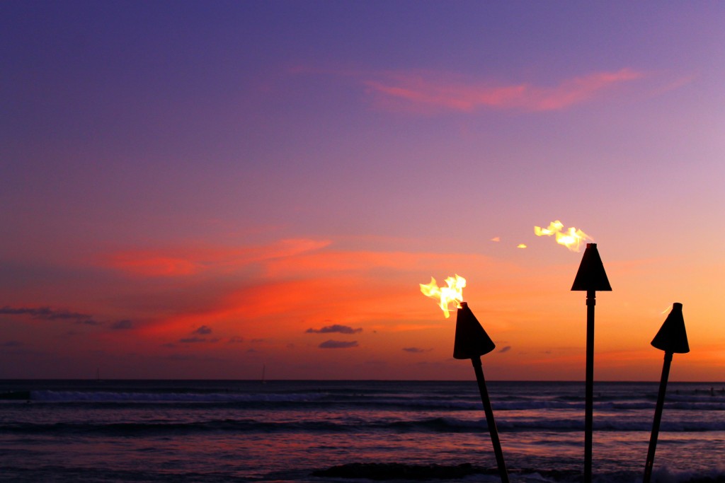 Sunset Flames