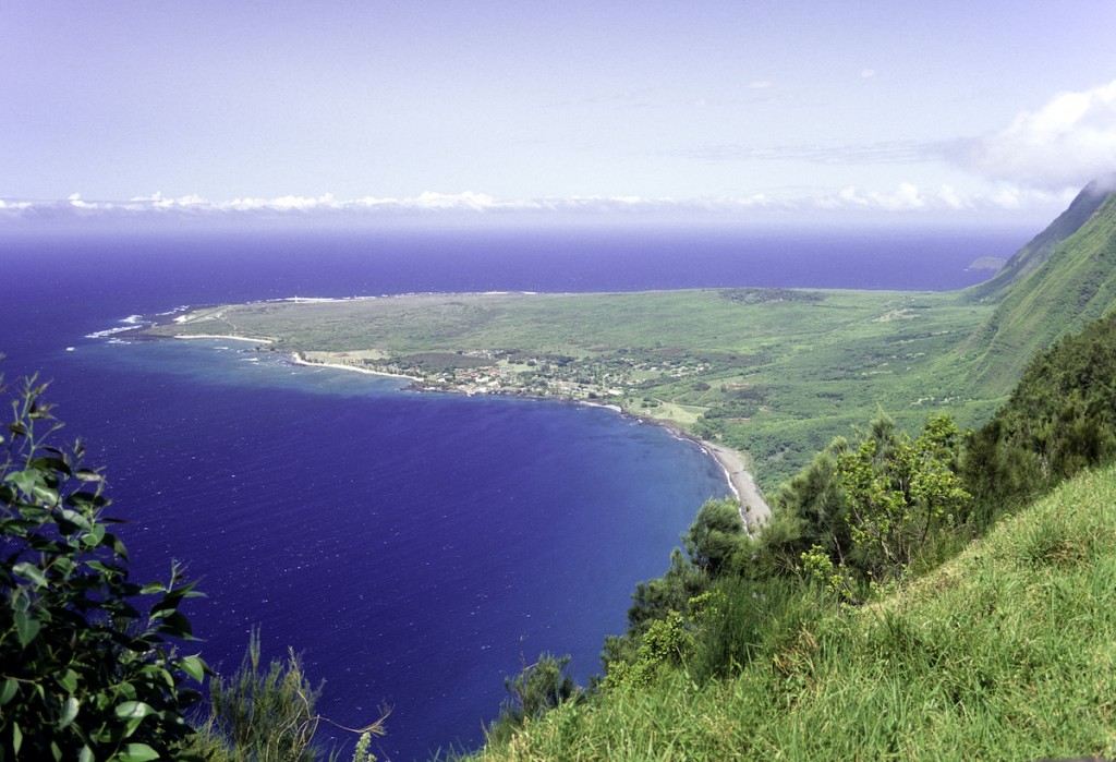 Usa Hawaii Molokai, Kalaupapa Peninsula.
