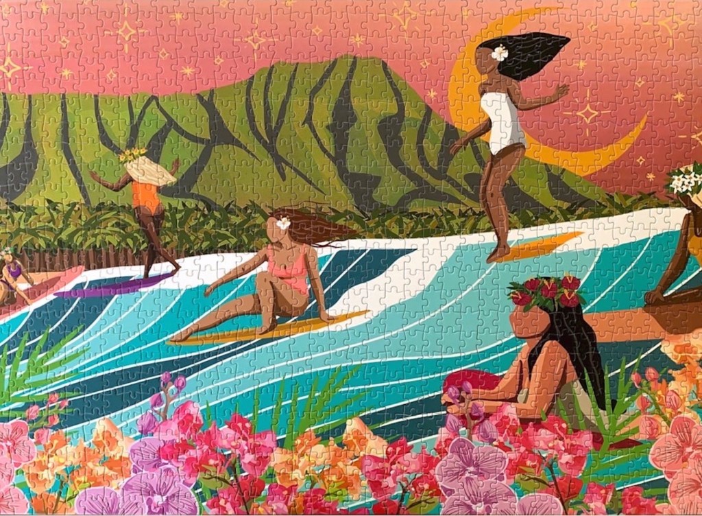 Surf Shack Puzzles Party Wave Puzzle Michi Pichel1