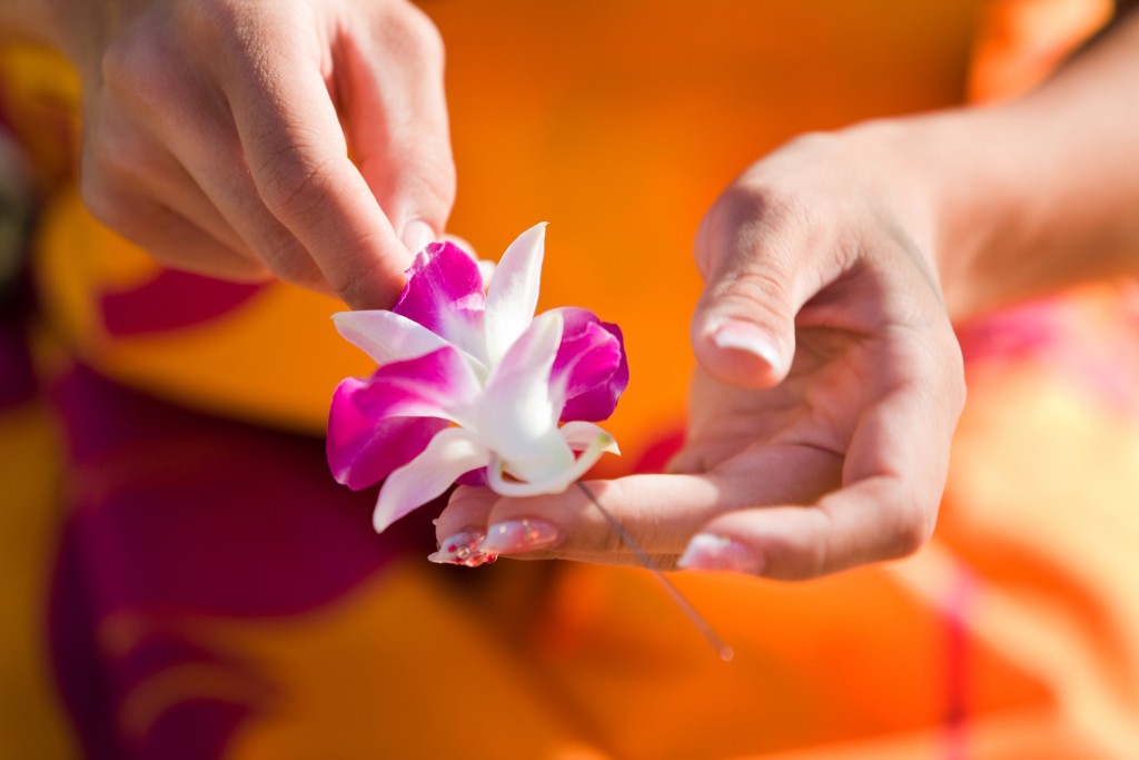 Making A Lei