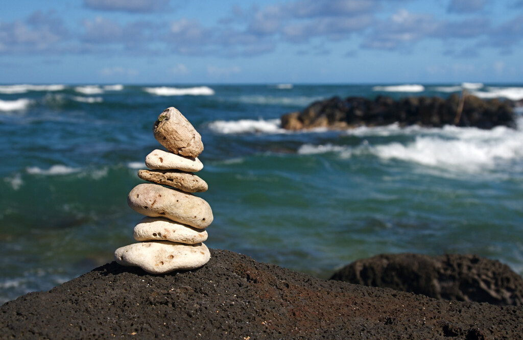 Ahu Rock Stacking Hawaii