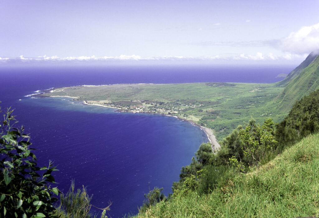 Usa Hawaii Molokai, Kalaupapa Peninsula.