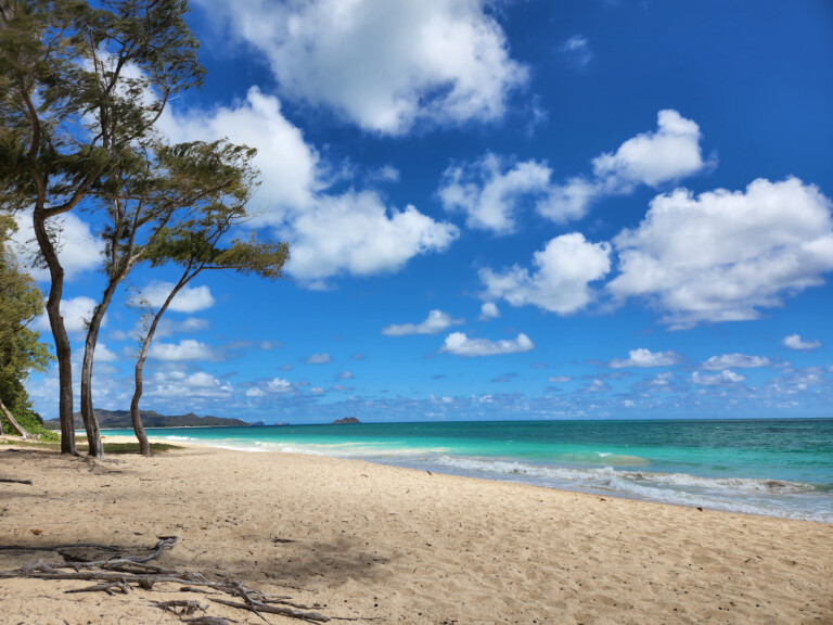 Waimanalo Beach In Hawaii