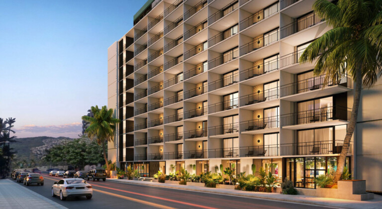 20240508 Romer Hotel Rendering Exterior Angle